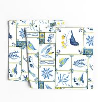 GARDEN BIRDS TILES