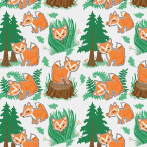 Fox Forest - Fox At Play