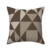 Rhythm - Mod Geometric Brown Jumbo Scale