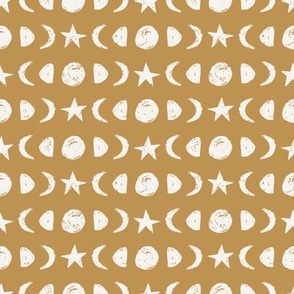 little moon phase // harvest gold