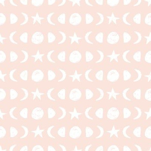 little moon phase // light pink