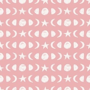 little moon phase // powder pink