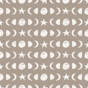 little moon phase //  taupe