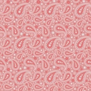 Paisley Pink-Light Red