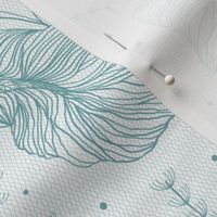 Goldfish in Leaver Lace [light green] large