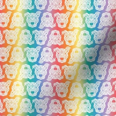Rainbow Pitbulls - Small Scale