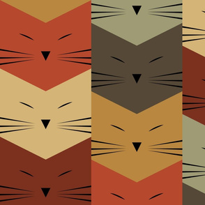 cats - pixie cat roycroft - cats fabric