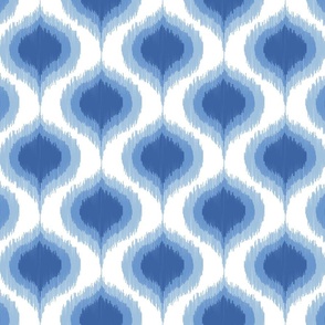 Modern Shibori in Blue