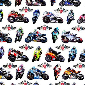 Moto GP Motorbikes Small