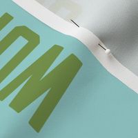 "Good" Banner in Candy Green and Blue