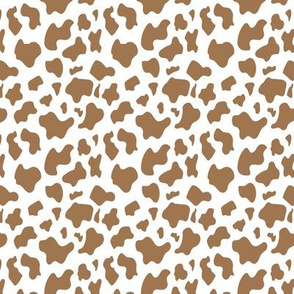 cow pattern tan