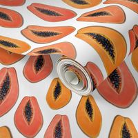 Happy and Healthy Papaya  Energy Wallpaper