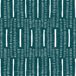 above the bar - jungle teal green