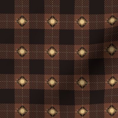 Small ASZ Brown Tartan