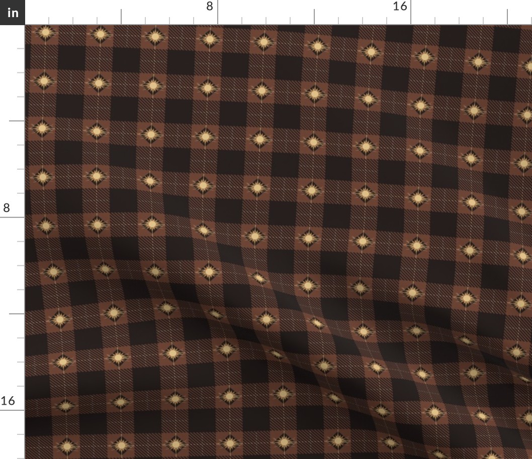 Small ASZ Brown Tartan