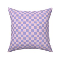 Roller Rink Checkerboard - Pink and Lilac