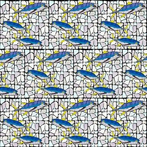 Mosaic Glass style tunas sq sm