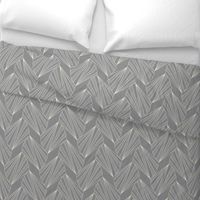 modern art deco geometry grey