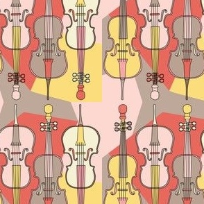 Cellos Warm Colors