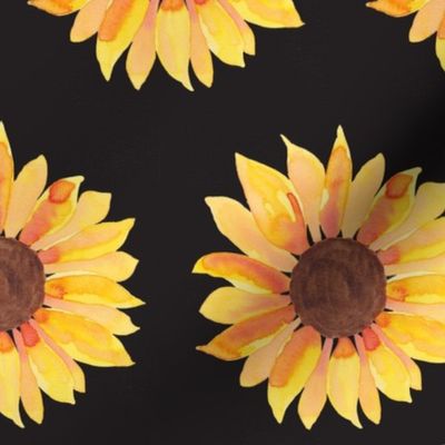 Midnight Sunflowers