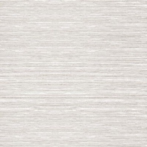 Grasscloth - Warm Gray on White Wallpaper