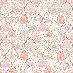 arabesque muted colors 9in repeat