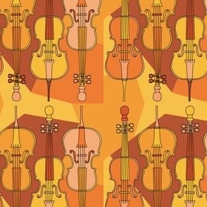 Cellos Warm Autumn Colors