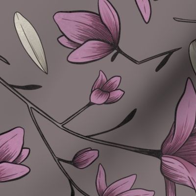 Magnolia Blossom Purple