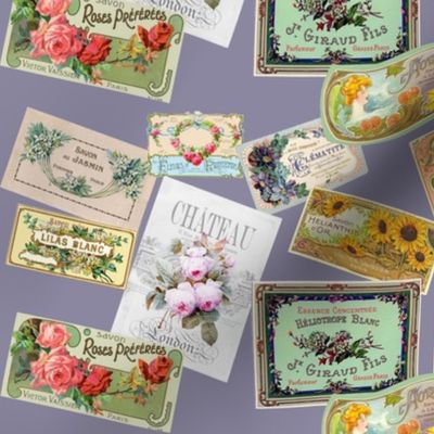 Vintage French Soap Wrappers