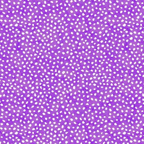 Guinea Peep Polkadots Purple Marble