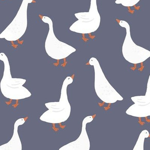 pewter geese