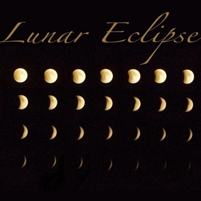 Lunar Eclipse Tea Towel