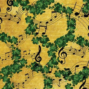 Irish Music and Clover