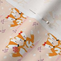 Small Fox Friends Orange Woodland Animals