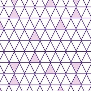 Triangles violet