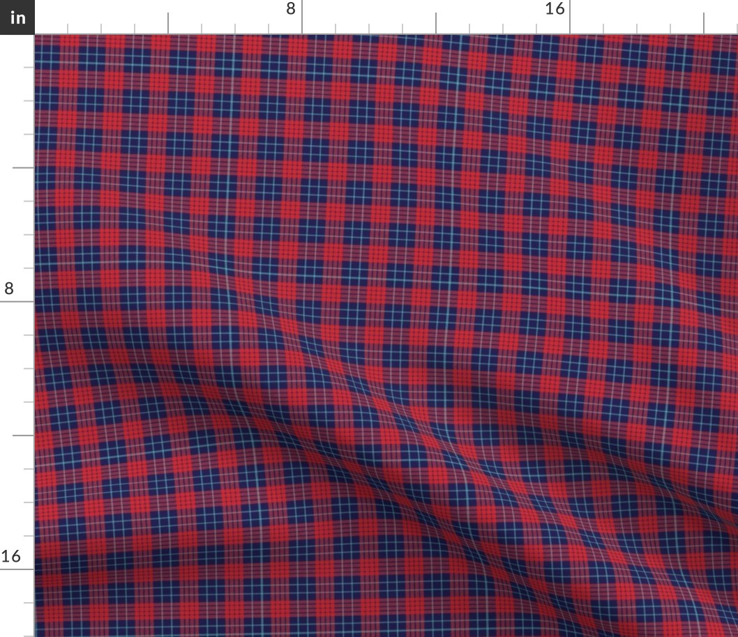 Red and Blue Plaid