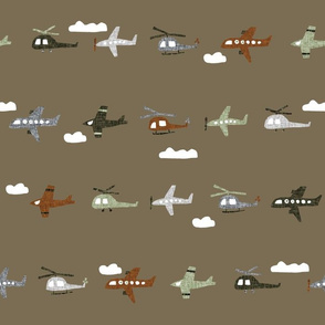 planes on cobble: green olive, grey no. 2, pewter, tawny, junglewood