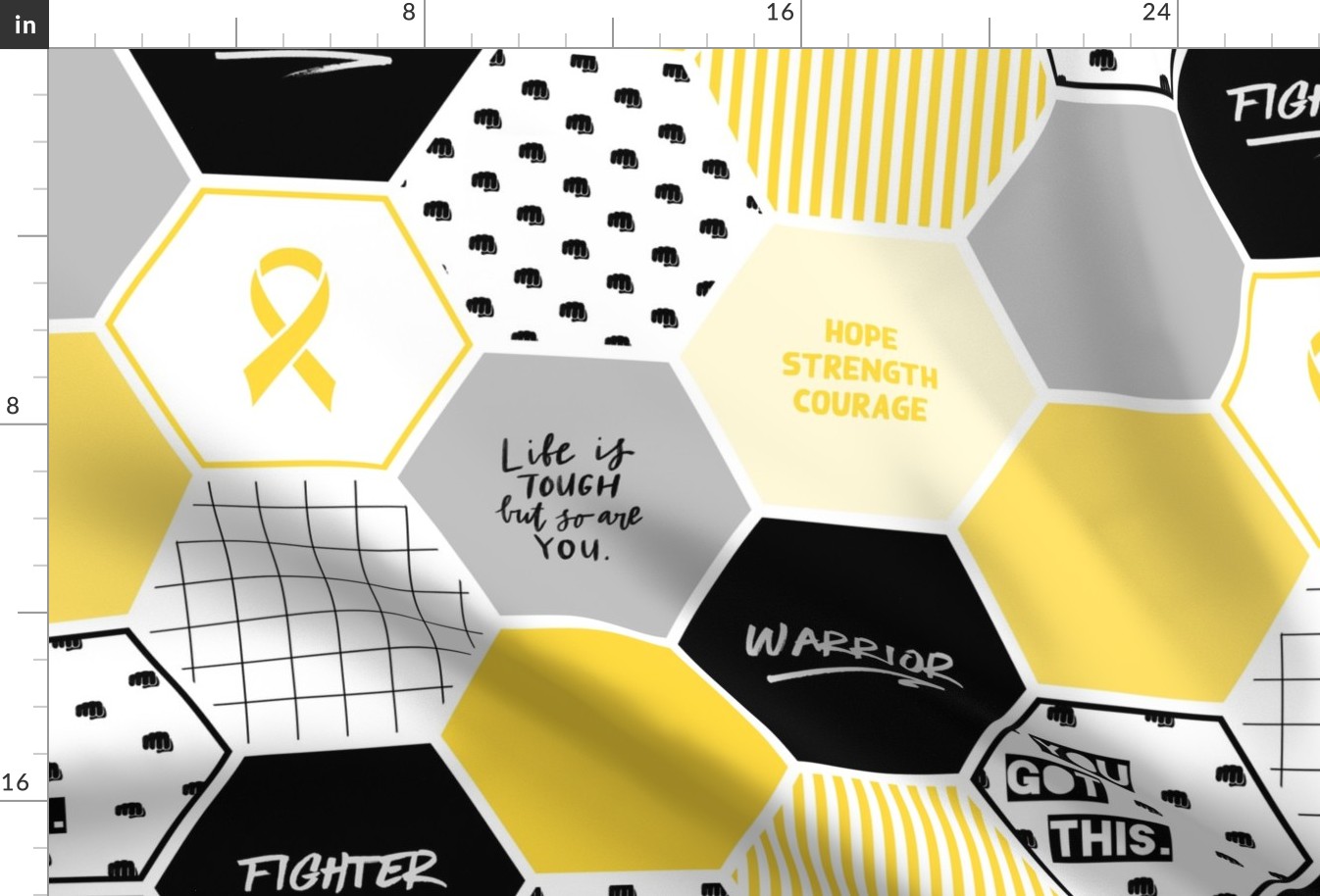 Warrior: Sarcoma, Bone Cancer Fighter (Awareness blanket, cancer gift)