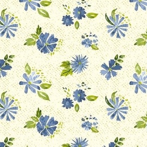 Spring Watercolor Floral 1x