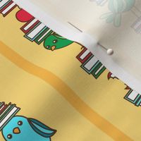 Book Birds Stripe