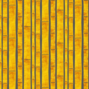 Indoor Bamboo Garden (yellow) - Medium Scale