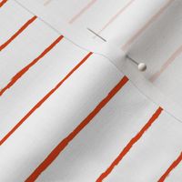 red orange thin stripes