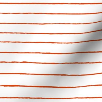 red orange thin stripes