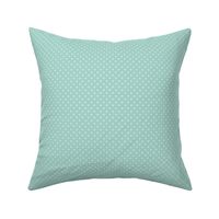 Two Tone Mint Polka Dots