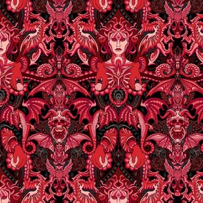 Medusa Ruby Gates of Hell Gothic