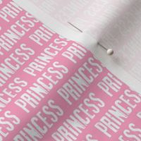 (1.5" wide) princess - pink - LAD21
