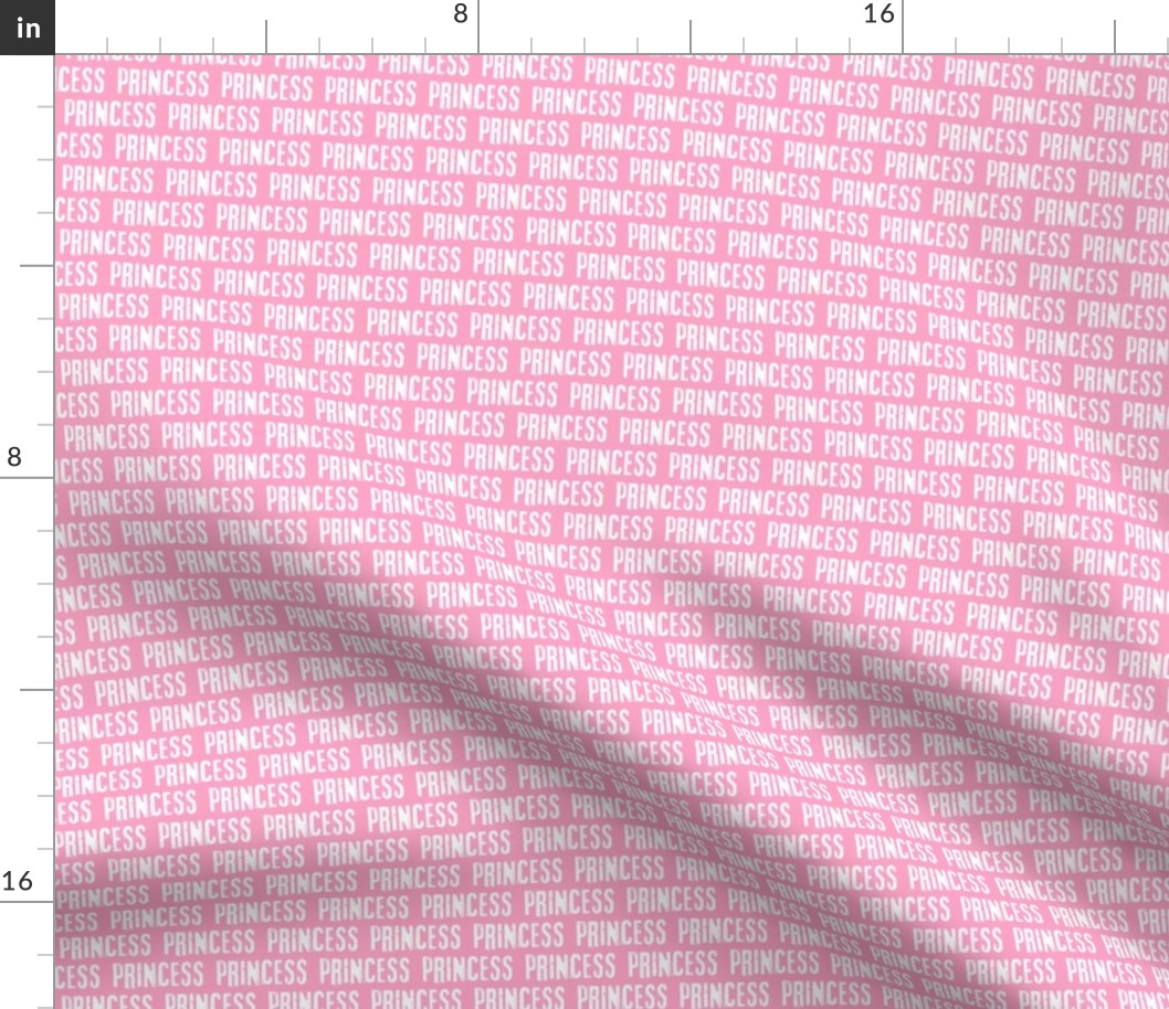 (1.5" wide) princess - pink - LAD21