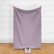 (1.5" wide) princess - pink/purple/grey on grey - LAD21