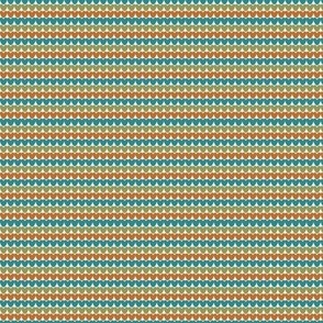 CI-Knit Stripes-Rust/White