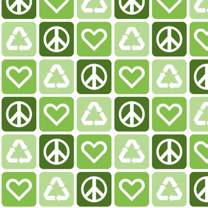Peace. Love. Recycle. 2.0 | Tri Green